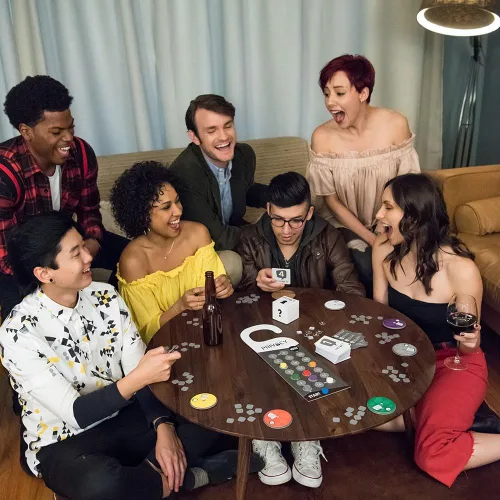 Vista 7 de Privacidad - Juego de fiesta para adultos Juego de mesa para mayores de 18 años Divertido juego de beber para jugar con amigos Revela