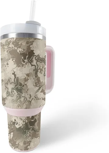 Vista 6 de MightySkins Skin - Vaso de vinilo compatible con Stanley The Quencher H2.0 FlowState de 40 onzas, Typhoon, protectora, duradera y única, fácil