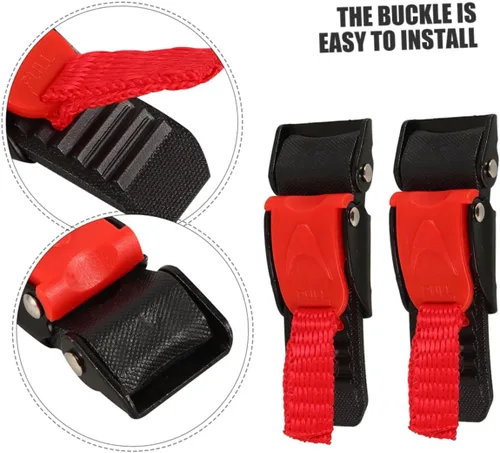 Vista 7 de Zerodeko 4pcs Quick Release Motorcycle Buckle Clips Fit Safety Buckles for Motorcycle Accessories Easy to Install Stylish Design