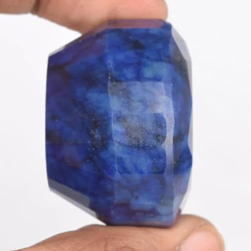 Vista 3 de Gemhub 279.00 CT. Piedra preciosa suelta azul zafiro 1.457 x 1.220 x 0.984in regalo para alguien especial DO-617
