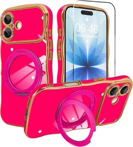 Vista 12 de tharlet for iPhone 17 Case Black with 360° Spin Magnetic Stand