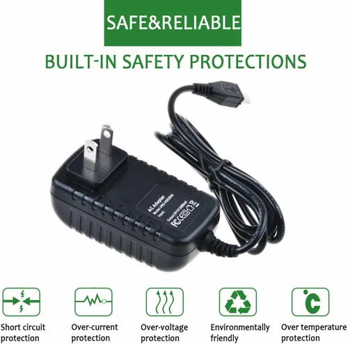 Vista 3 de Adaptador de cargador de pared Cable de alimentación para red VTECH KIDIZOOM DX2 SMARTWATCH