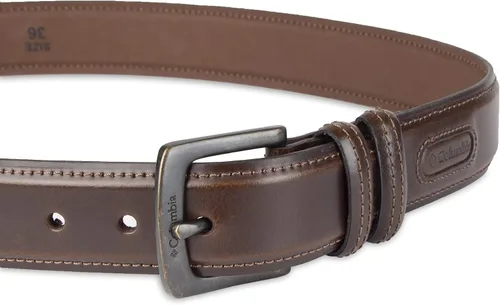Vista 3 de Columbia Men's Double Loop Belt-Casual Dress with Single Prong Buckle for Jeans Khakis