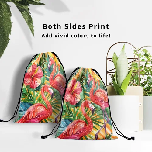 Vista 84 de Bolsa de agarre de gimnasia de piel de animal, bolsa de gimnasia con cordón ajustable, bolsa de cuerda para fauna silvestre, Mariposas Galaxy