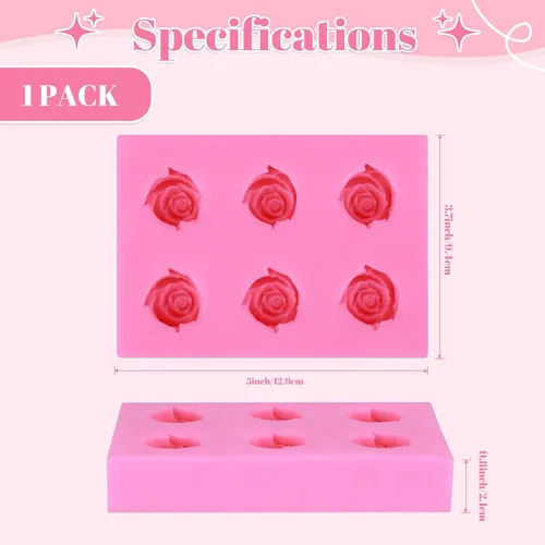Vista 10 de YunKo Mini arcos de silicona Fondant Moldes Chocolate Candy Cake Pop Craft Molde Bowknot