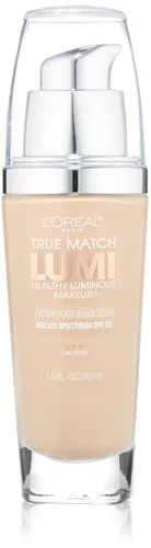 Vista 12 de L'Oreal True Match Lumi - Maquillaje luminoso saludable, pulidor natural [N3], 1 onza (paquete de 2)