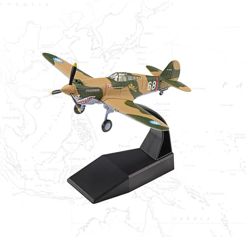 Vista 15 de B-17 Flying Fortress - Aviones fundidos a presión a escala 1/144, modelo de avión de metal pesado para coleccionista, entusiasta de la aviación