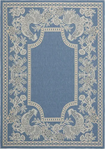 Vista 18 de SAFAVIEH Courtyard Collection - Alfombra de pasillo, 2 pies 3 pulgadas x 6 pies 7 pulgadas, color negro y arena, no desprende pelusa y de fácil