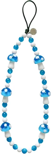 Vista 23 de Drawwind Correa con cuentas para teléfono con pulsera universal, cordón para teléfono celular lindo, pulsera de muñeca con cuentas, cadena de hilo