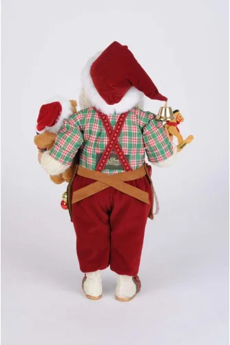 Vista 2 de Karen Didion Originals Toymaker - Figura de Papá Noel, 17 pulgadas