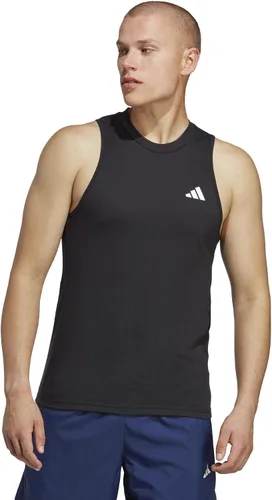 Vista 3 de adidas Camiseta sin mangas con logotipo de Training Essentials Feel Ready para hombre