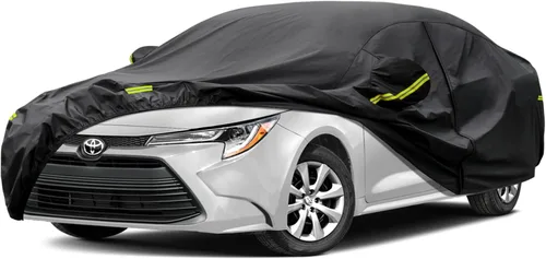 Vista 16 de Kaugung Funda para Coche de Ajuste Personalizado BMW Serie 3 E30 (1982-1994), 7 Capas Resistente al Viento Todo Clima Impermeable Cubierta Exterior