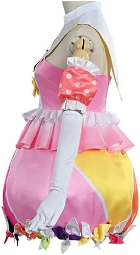 Vista 3 de jrswai Juego Cosplay Disfraz Uniforme Halloween Trajes Completos Con Pelucas
