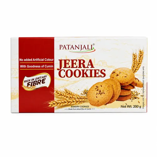 Vista 8 de Patanjali Biscuit Jeera (paquete de 3) - 7.05 oz