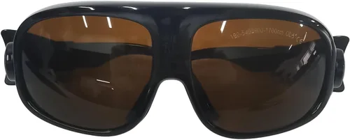 Vista 14 de MCWlaser 190-540nm y 800-1700nm Gafas de Seguridad Láser OD5+, Protección Yag, Láser Azul, Verde y Luz UV, Anteojos de Protección Láser para 405nm