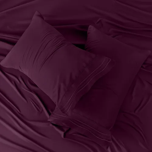Vista 267 de LUX Décor - Juego de sábanas Twin de microfibra ultrasuave de 3 piezas con sábana encimera, sábana bajera de 16 pulgadas de profundidad y funda