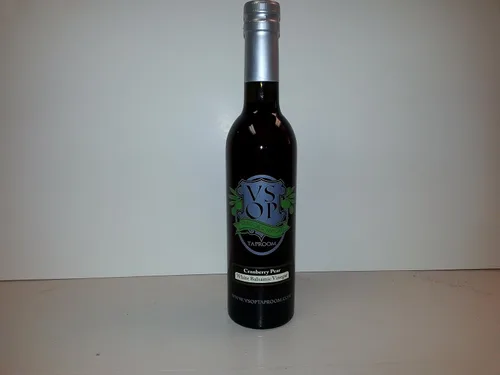 Vista 5 de VSOP Vinagre balsámico blanco envejecido de arándano y pera de Módena (25.4 fl oz / 25.36 oz)