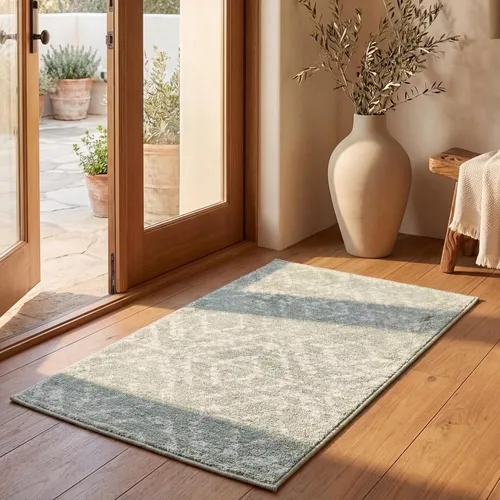 Vista 53 de SAFAVIEH Colección Adirondack Alfombra Decorativa - 2'6" x 4', Negro y Marfil, Diseño Moderno Desgastado, No Desprende Pelusa y Fácil Cuidado, Ideal