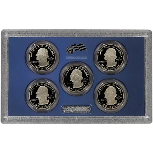 Vista 2 de 2010 S US Mint Quarters Proof Set OGP