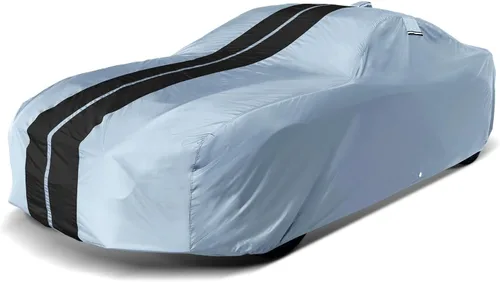 Vista 9 de iCarCover Funda de automóvil personalizada de alta calidad para AMC Ambassador 1965-1973, resistente, impermeable, para todo tipo de clima, lluvia