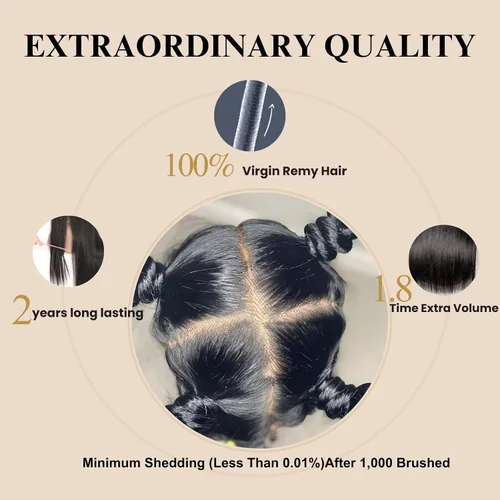 Vista 4 de Pelucas de cabello humano con encaje completo, ondulado, HD, transparente, hecho a mano, peluca de encaje entero, prearrancada, invisible, 12A