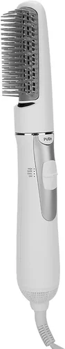 Vista 2 de Herramienta de peinado eléctrica 2 en 1 para secador de pelo, cepillo secador de pelo con peine de burlas, alisador de cabello ajustable de 3
