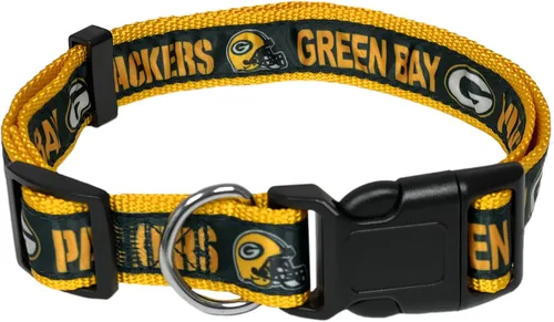 Vista 18 de Collar para mascotas Pets First con licencia NFL Arizona Cardinals, pequeño - Collar para perros resistente, fuerte y duradero. Disponible en 31