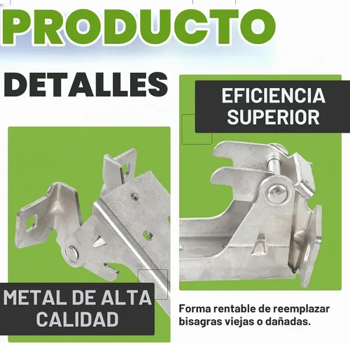 Vista 6 de Bisagra de puerta inferior delantera izquierda o derecha compatible con Dodge Ram (1500 1996-2001, 2500 3500 1996-2002) 1 pieza de repuesto