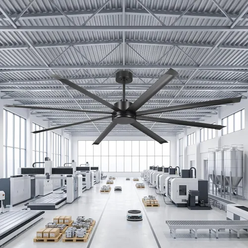 Vista 9 de Ventilador de techo de 72 pulgadas sin luz, ventilador de techo Modren con control remoto