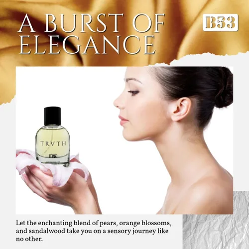 Vista 2 de B53 TRVTH Eau De Parfum, perfume en espray para hombres y mujeres, 1.7 onzas líquidas