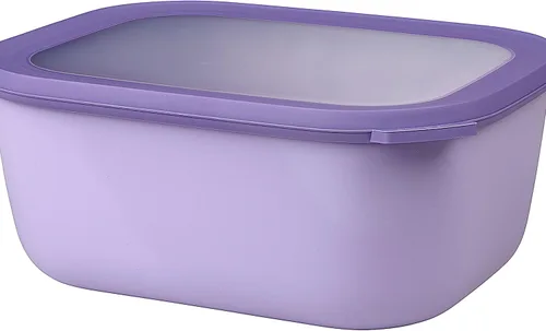 Vista 36 de Mepal Cirqula - Recipiente circular rectangular para almacenar y servir alimentos de 67.6 fl oz / 68 onzas con tapas transparentes, perfecto