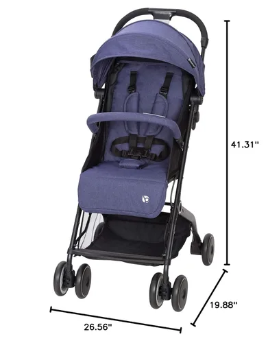 Vista 8 de Baby Trend Cochecito compacto Jetaway Plus, Parker