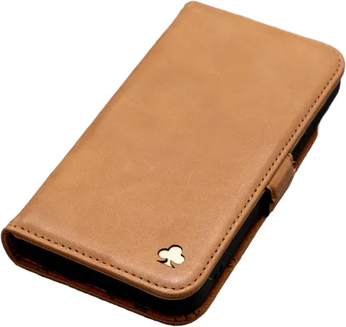 Vista 10 de Porter Riley - Funda de cuero para Samsung Galaxy S23. Funda de cuero genuino premium con soporte/cartera/cubierta (marrón chocolate)