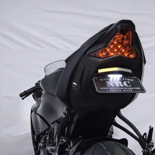 Vista 5 de New Rage Cycles - Eliminador de guardabarros compatible con Kawasaki ZX-6R (2019-presente) estándar 2019-2023 No Thanks