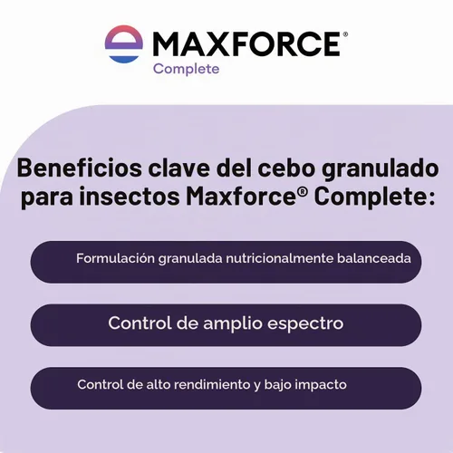Vista 5 de Maxforce - Cebo granular completo para insectos de 4 libras, para uso en interiores y exteriores, matanza retardada para control de colonias, eficaz