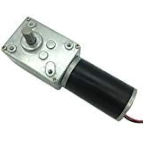Vista 8 de BRINGSMART 12V 5rpm DC Motor de engranaje helicoidal autobloqueante mini