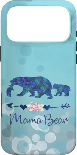 Vista 22 de iPhone 12 Pro Max - Carcasa para iPhone 12, diseño floral, color azul claro