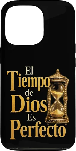 Vista 11 de Fe Cristiana El Tiempo De Dios ES Perfecto Hourglass Case for iPhone Air