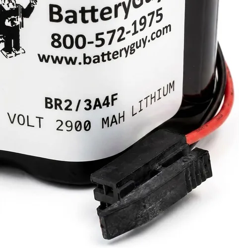 Vista 3 de BatteryGuy BR-2/3A4F - Batería de repuesto PLC de litio de 6 V 2900 mAh equivalente a marca (no recargable)