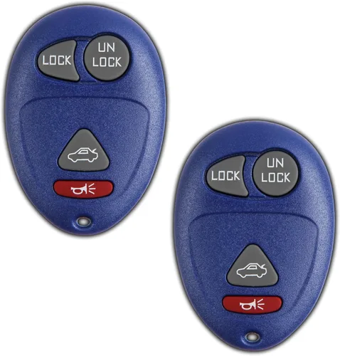 Vista 10 de Llave control remoto de repuesto KeylessOption, de 4 botones, para acceso sin llave, Negro