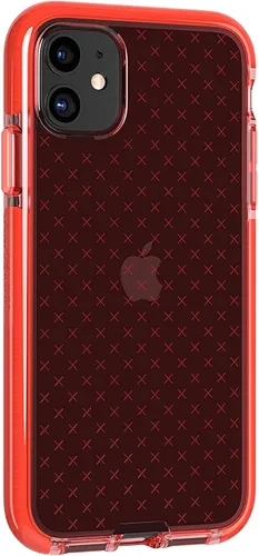 Vista 10 de tech21 Evo Check - Funda para Apple iPhone Coral