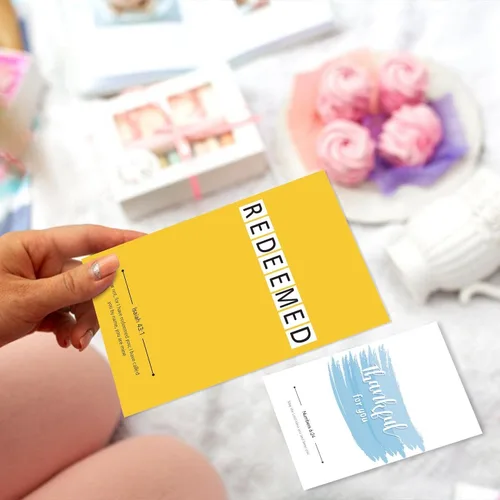 Vista 4 de Kulture Games Tarjetas de felicitación cristianas (paquete de 10) – Tarjetas de aliento, inspiradoras y motivacionales con sobres y calcomanías
