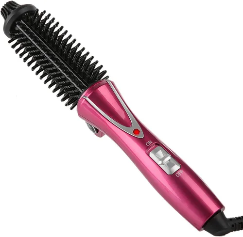 Vista 9 de Ejoyous Cepillo de rizador, cepillo mulifuncional para rizar el cabello, cepillo plegable eléctrico, herramienta de belleza portátil para peluquería