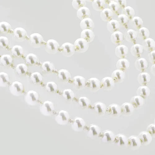 Vista 4 de BABEYOND - Collar de perlas sintéticas estilo art deco de la década de 1920, collar de perlas largas para fiesta de disfraces de estilo Gatsby