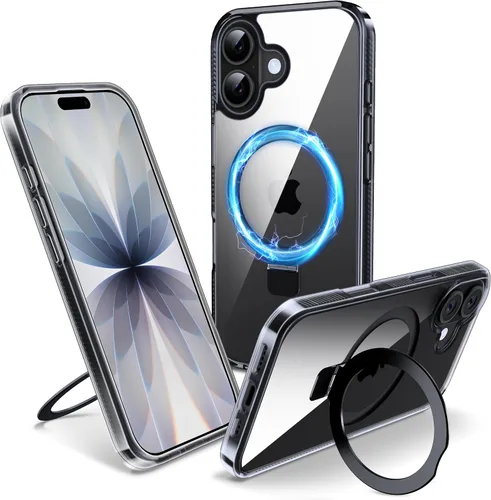 Vista 9 de Funda magnética para iPhone Air – [Soporte invisible integrado] [Compatible con MagSafe] [Protección contra caídas de grado militar] Cubierta
