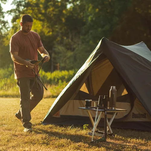 Vista 7 de Bushnell Tent Instant Pop Up 3P / 4P/ 6P / 8P Hub Style Tents Best Pop Up Tent for Camping, Hiking, Family Camping, Hunting, Fishing, and