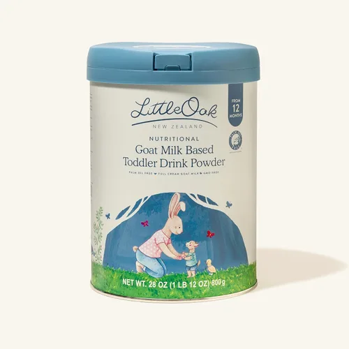 Vista 2 de Leche natural de cabra, bebida para niños pequeños, 12 meses + , lata de 28 oz (800 gm)