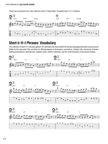 Vista 9 de Wolf Marshall's Jazz Guitar Course Mastering the Jazz Language