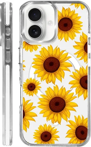 Vista 118 de Funda para iPhone 13 Pro, transparente con bonito patrón de tiburón azul, compatible con Magsafe funda protectora suave para mujeres y niñas (blanco)