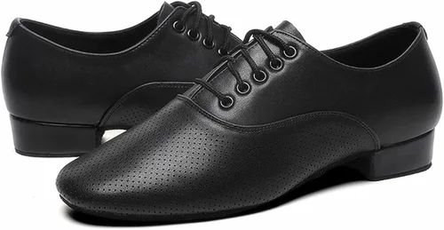 Vista 6 de Bokimd Mans Breathable Ballroom Damce Shoes Latin Tango Morden Character Shoes